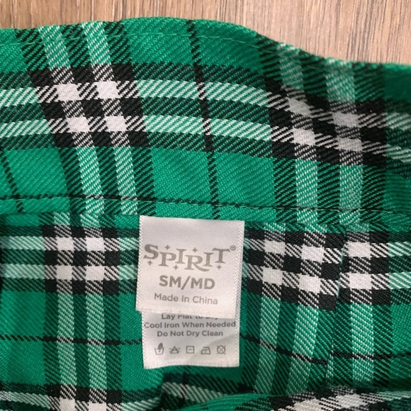 Spirit of Halloween Adult Green Plaid school girl Wrap skirt Size S/M - Picture 6 of 6